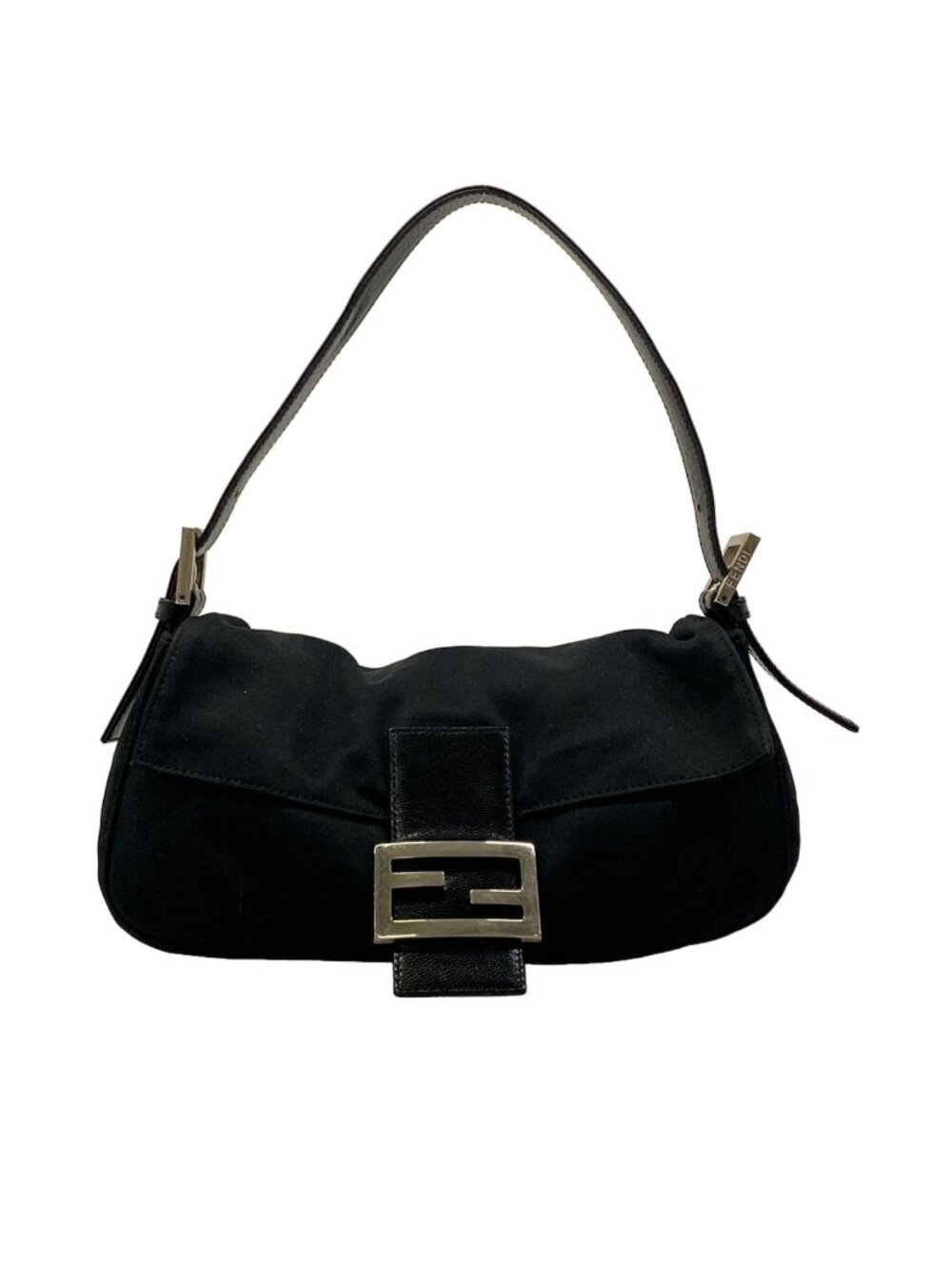 Fendi Shoulder Bag Mamma Bucket Black